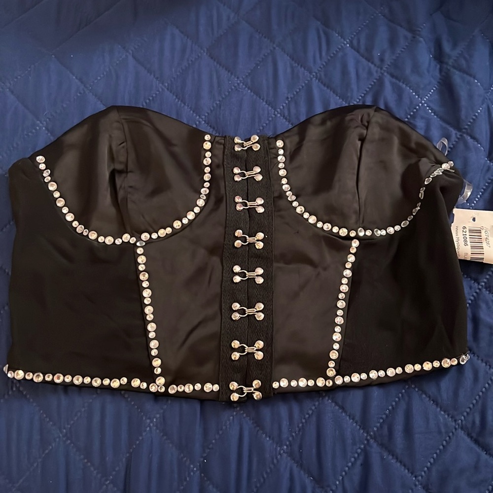Diamond Black Tube top